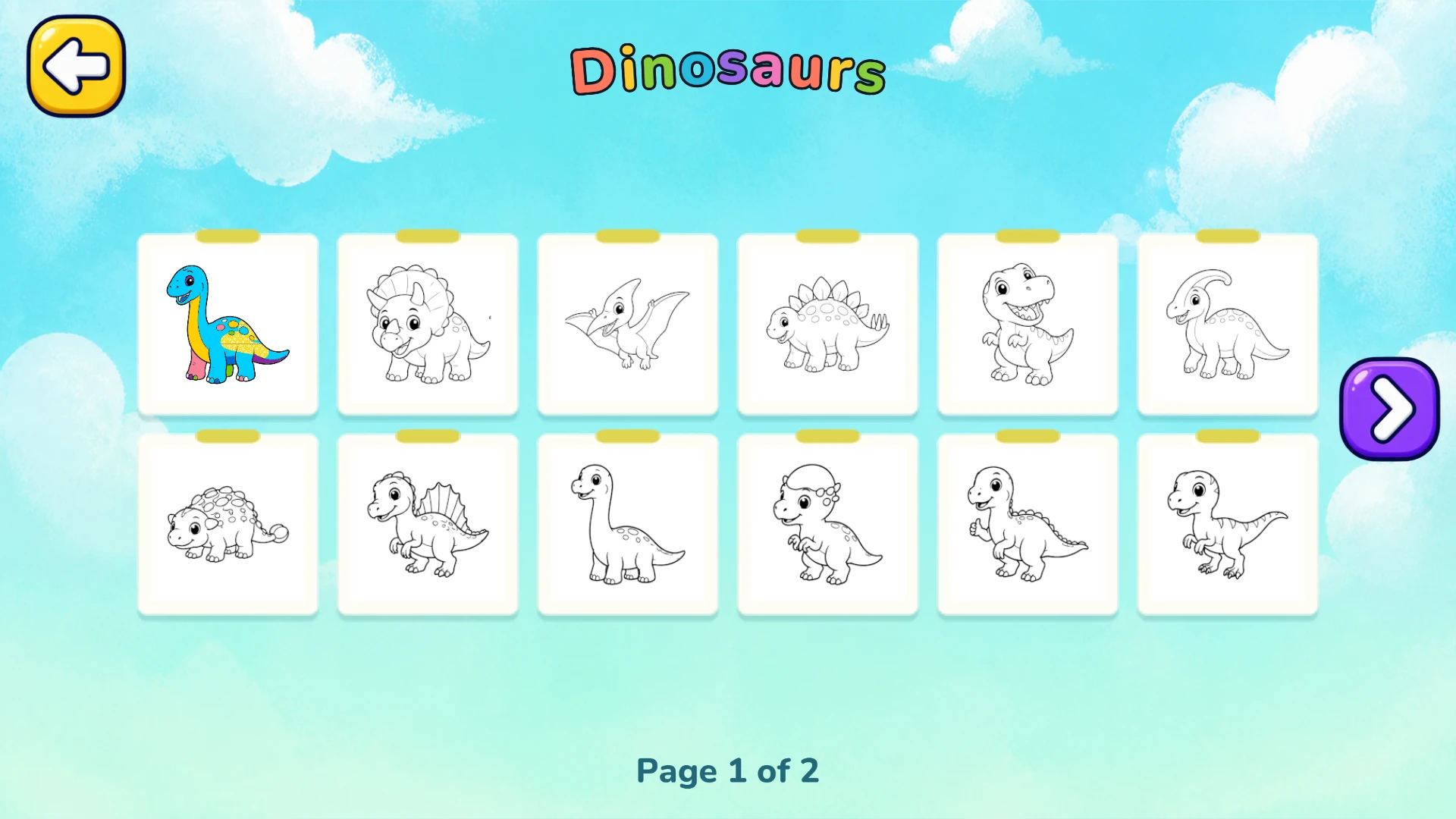 A gallery of animal drawings to color in Coloring Worlds